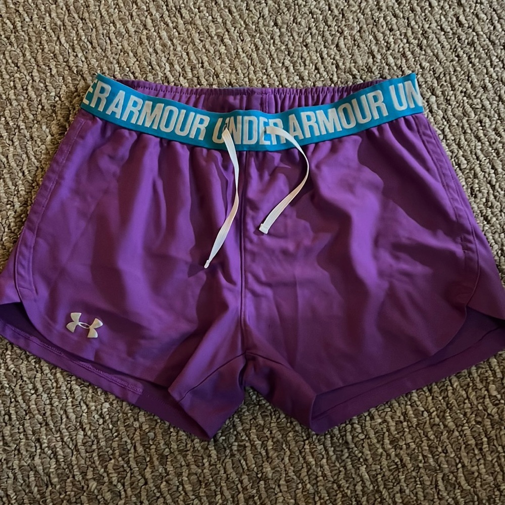 Purple Under Armour Shorts